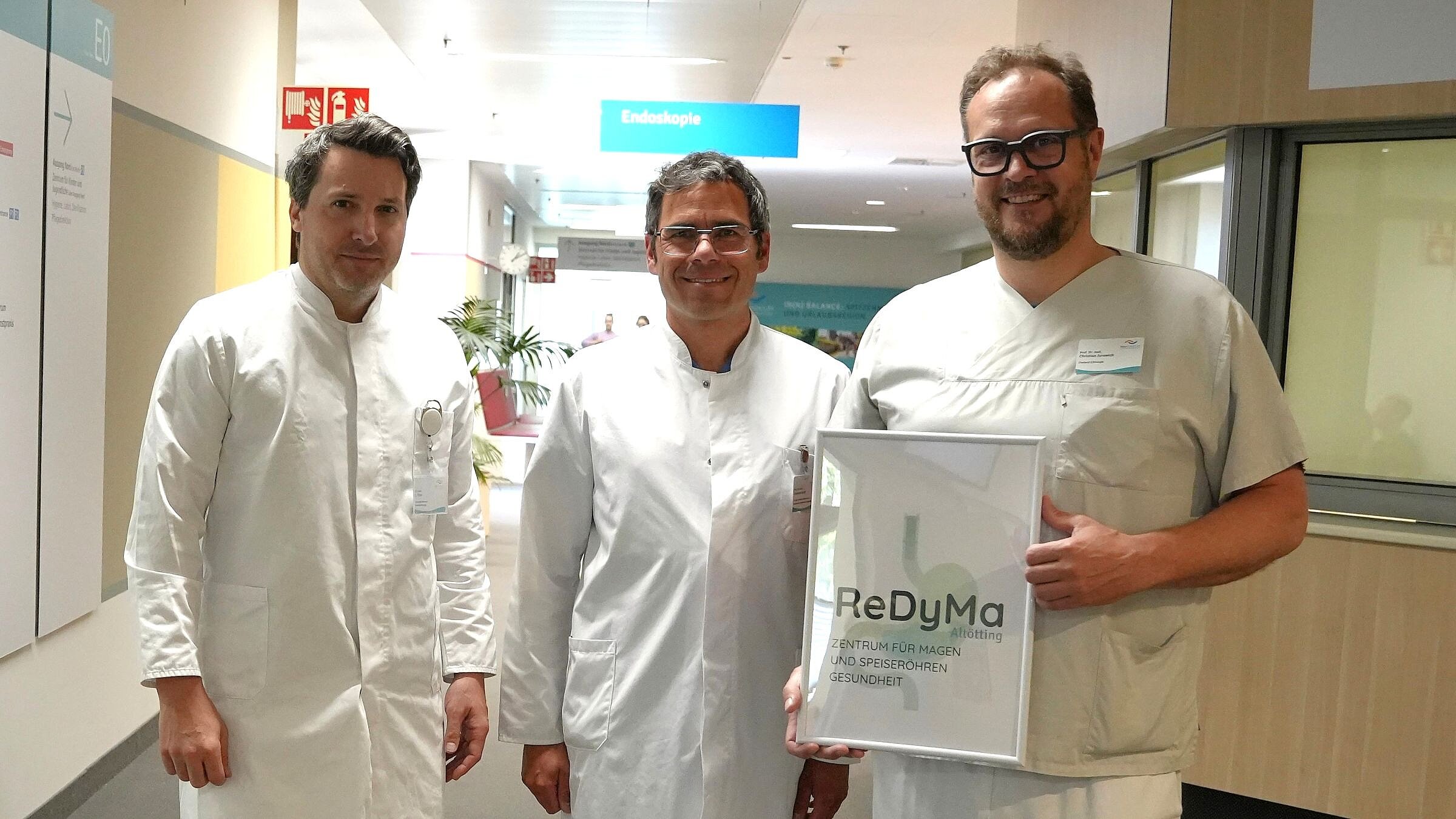 Das ReDyMa-Team: Dr. Jörg Filser, Prof. Dr. Sebastian Rasch und Prof. Dr. Christian Jurowich